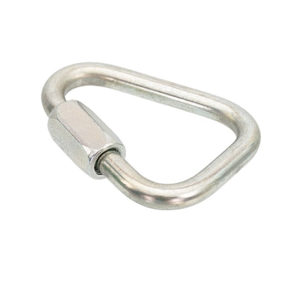 Petzl DELTA Connector Grey - 3/4 Facing Right View