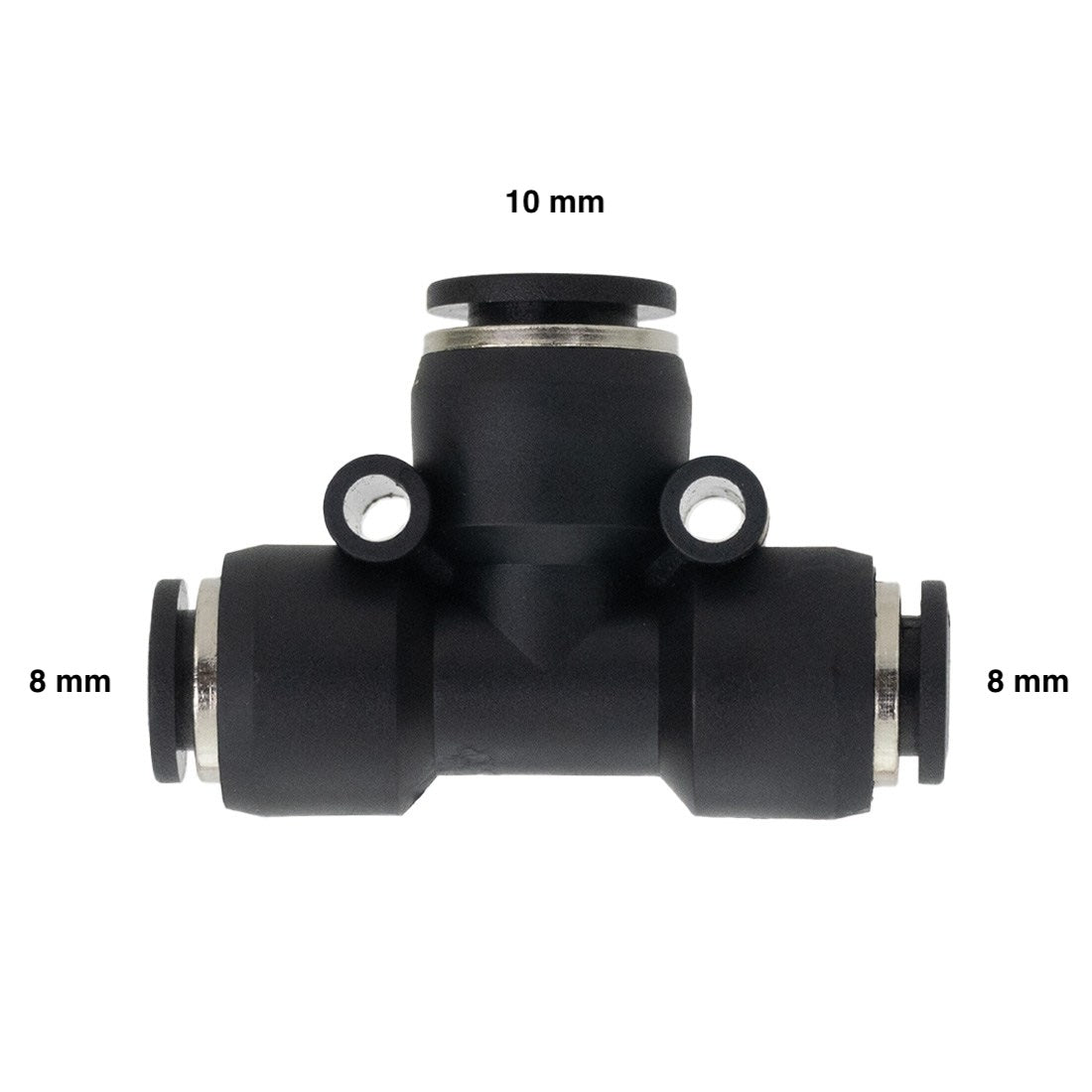 XERO Push to Fit Reducer T-Fitting Dual 8 mm view