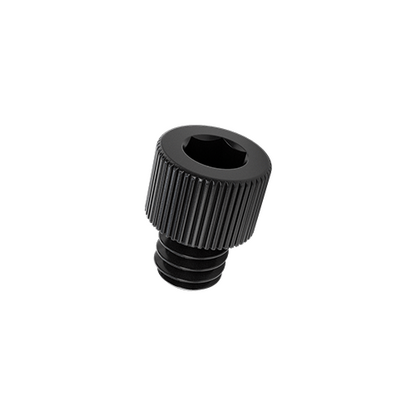 XERO Aluminum Rinse Bar End Cap - Top Angle View