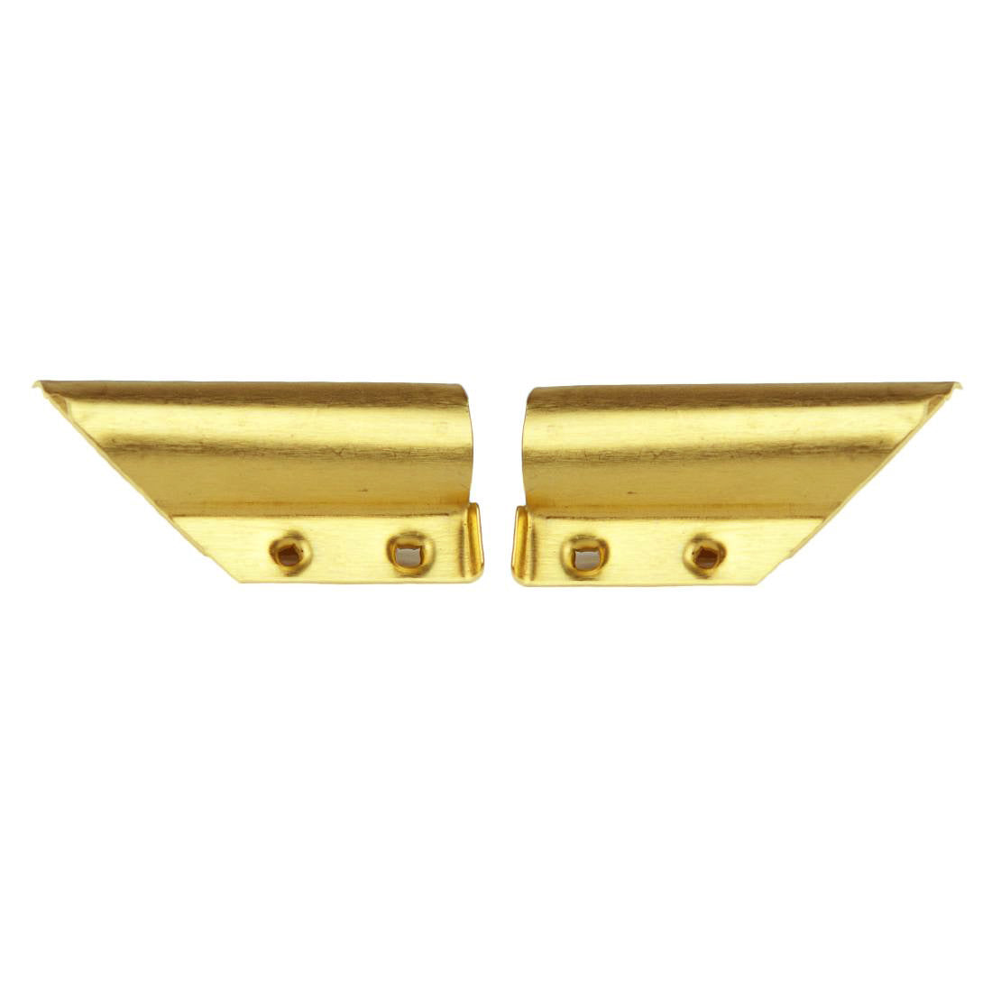 Ettore Brass Clips - Pack of Twelve - Side by Side View