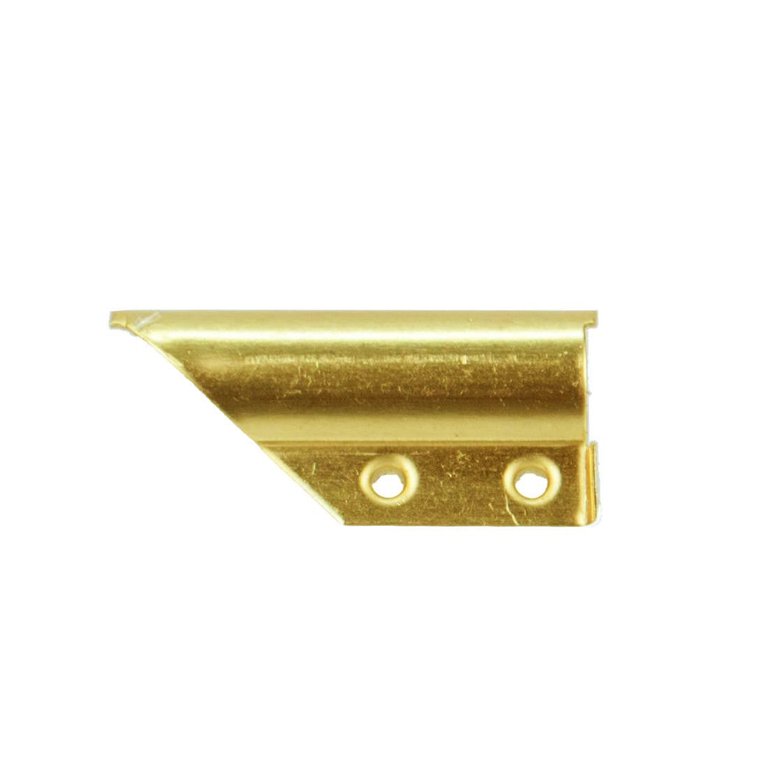 Ettore Brass Clips - Pack of Twelve - Single Clip Front View