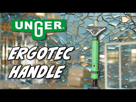 Unger ErgoTec Squeegee Handle Video