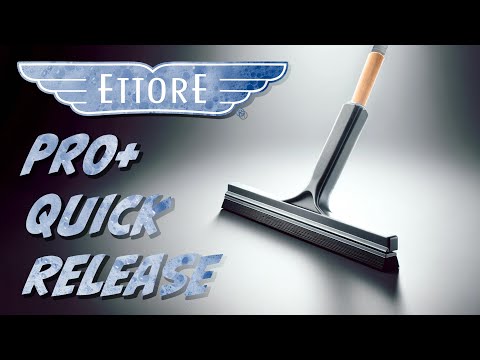 Ettore Pro+ Quick Release Squeegee Handle Video