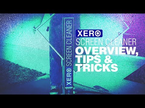 XERO Screen Cleaner Tips and Tricks Video