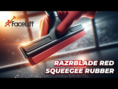 Facelift RazrBlade Red Squeegee Rubber | Window Cleaning | WCR