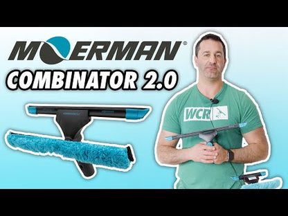 Video thumbnail for the Moerman Combinator 2.0 Squeegee and Scrubber combo