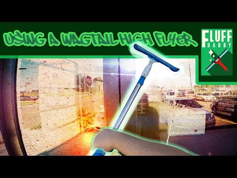 Video Thumbnail of how to use the wagtail highflyer squegee scrubber combo