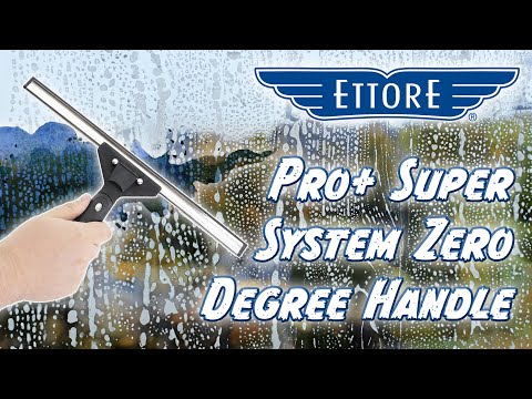 Ettore Pro+ Super System Zero Degree Squeegee Handle Video