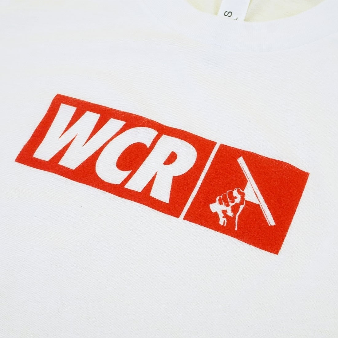 Iconic WCR T Shirt White Logo View
