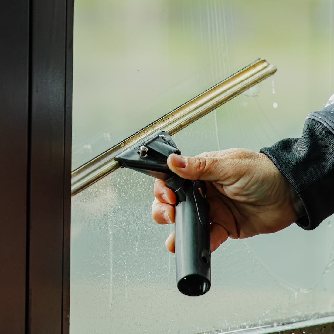 Squeegee Accessories Ettore Swivel Handle Brass Channel