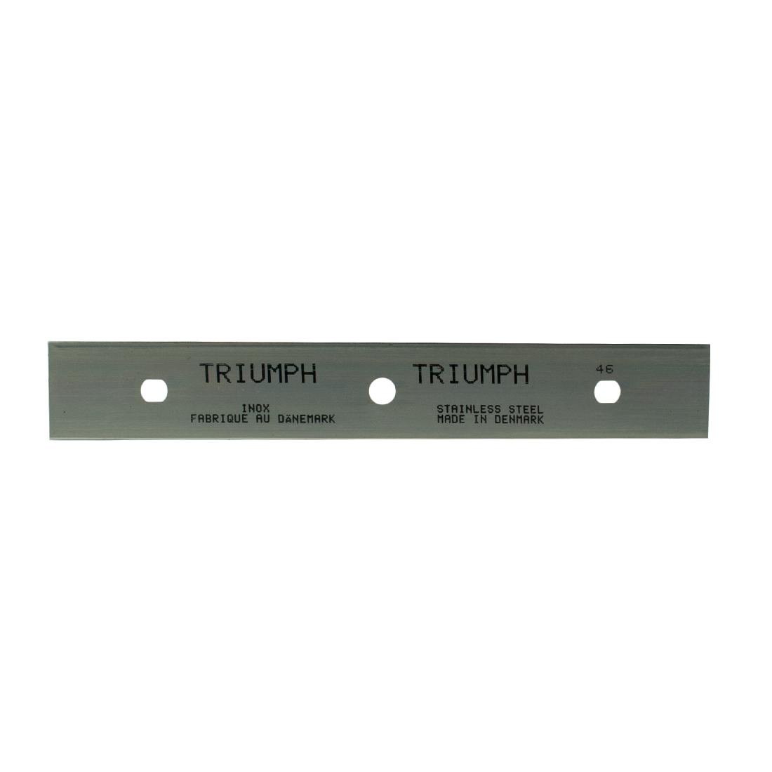 Triumph Stainless Steel Blades 10 Pack - 0.15mm - 6 Inch Blade View