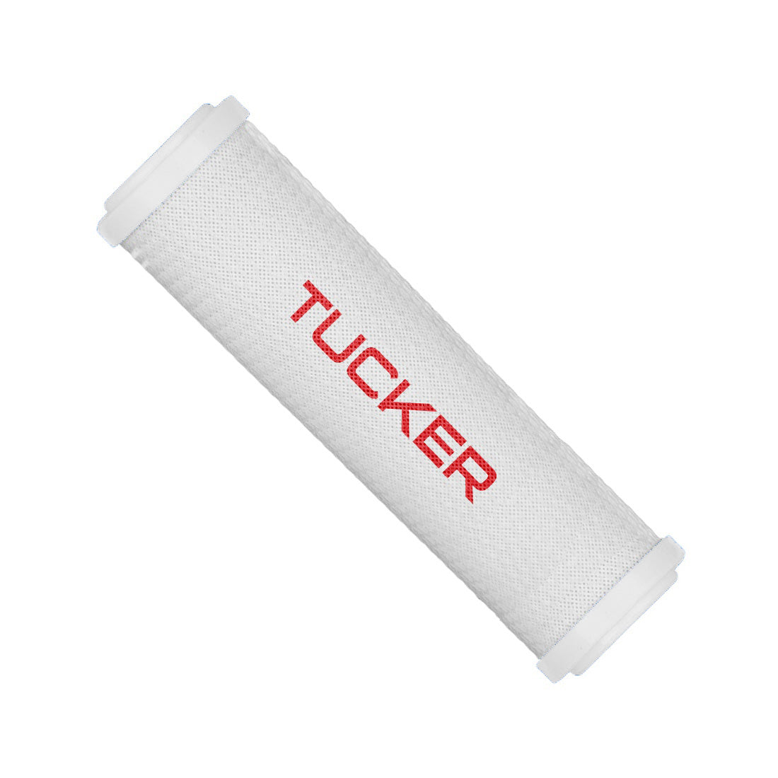 Tucker Carbon Filter for RO/DI Cart - 10 Inch - Tilted Left Front View