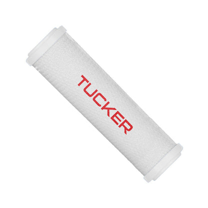 Tucker Carbon Filter for RO/DI Cart - 10 Inch - Tilted Left Front View