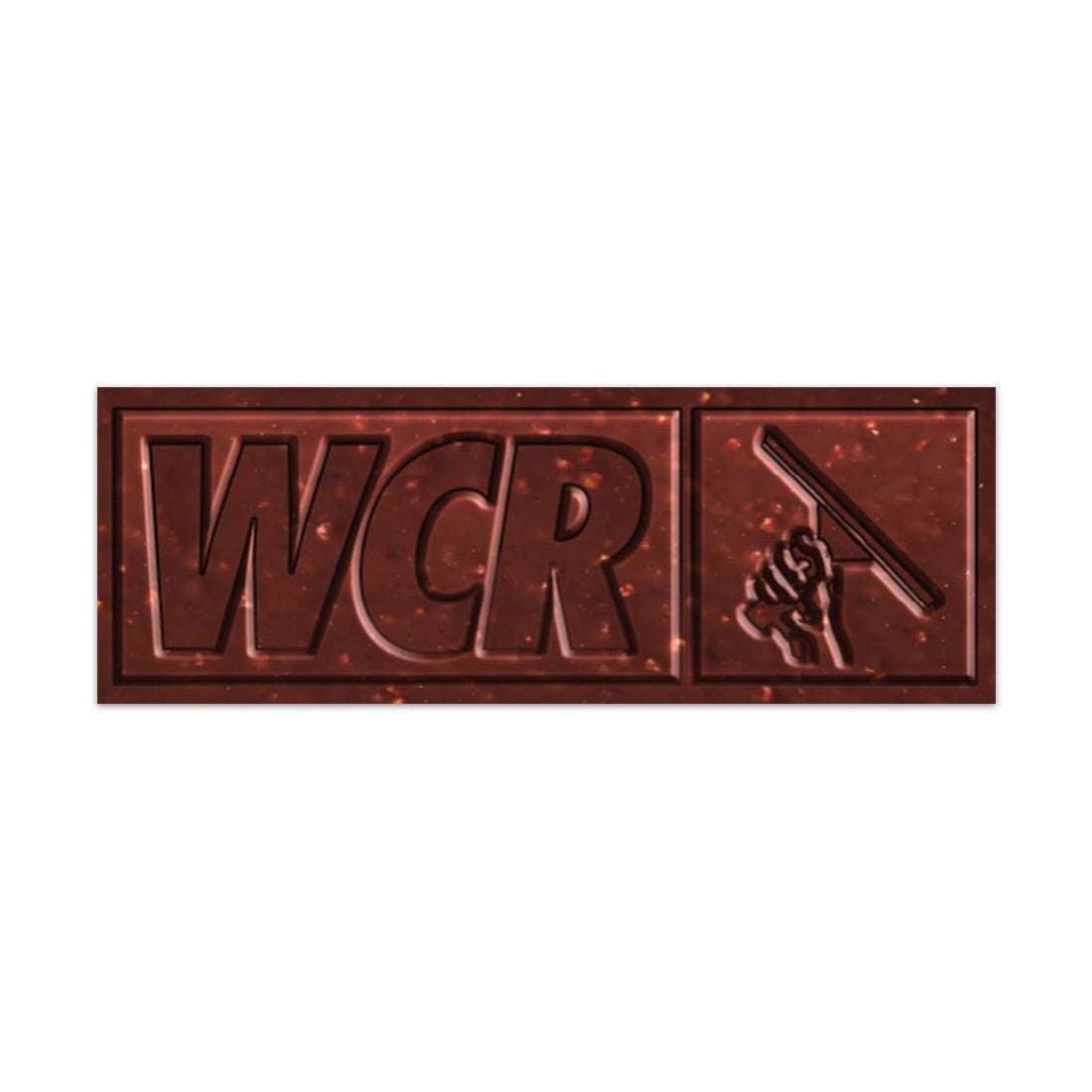 WCR Stickers Chocolate View