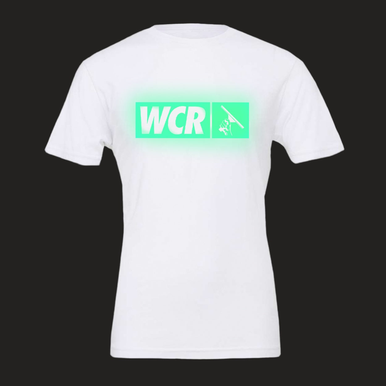 WCR Glow In The Dark T-Shirt White  White Glow View