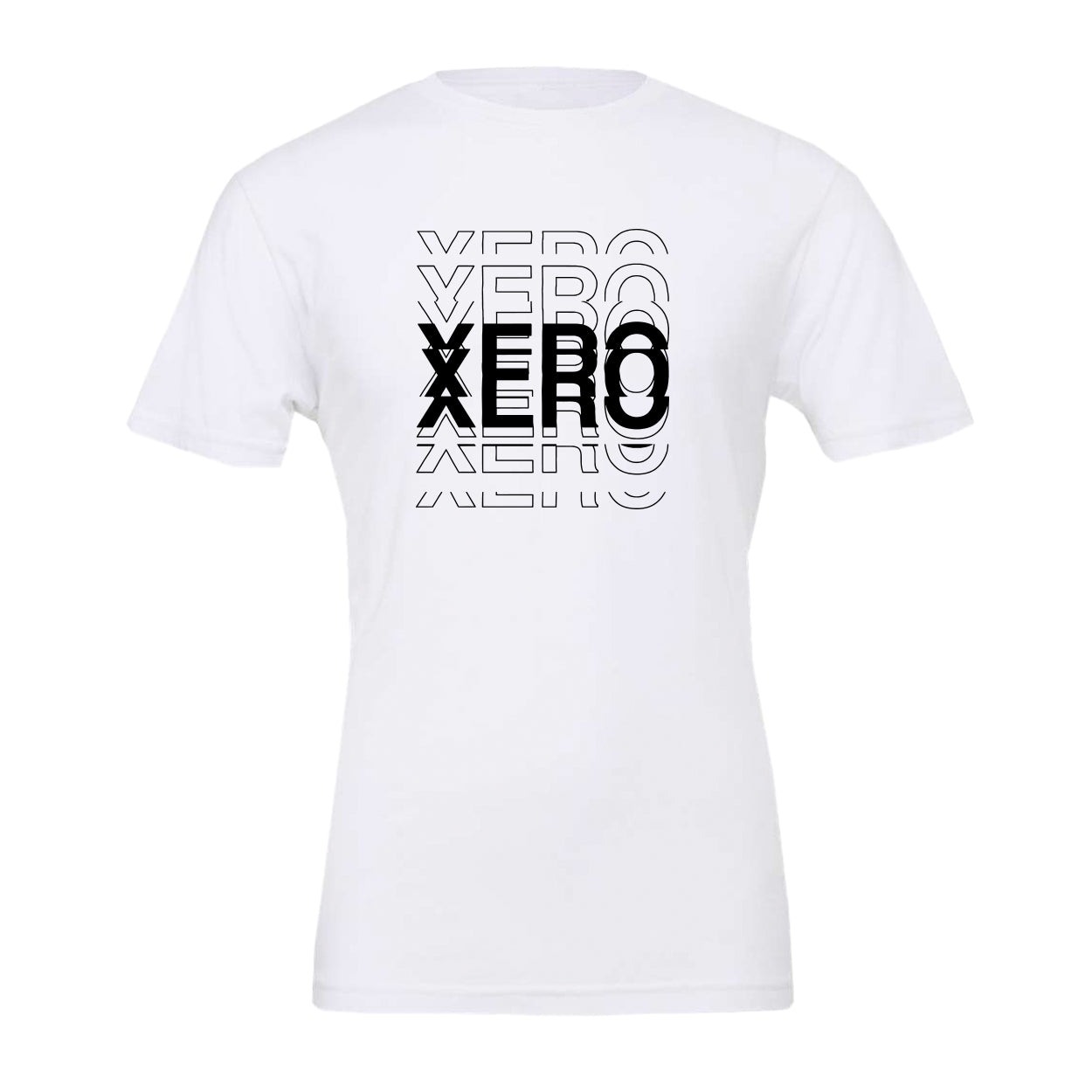 XERO Glitch T-Shirt White View
