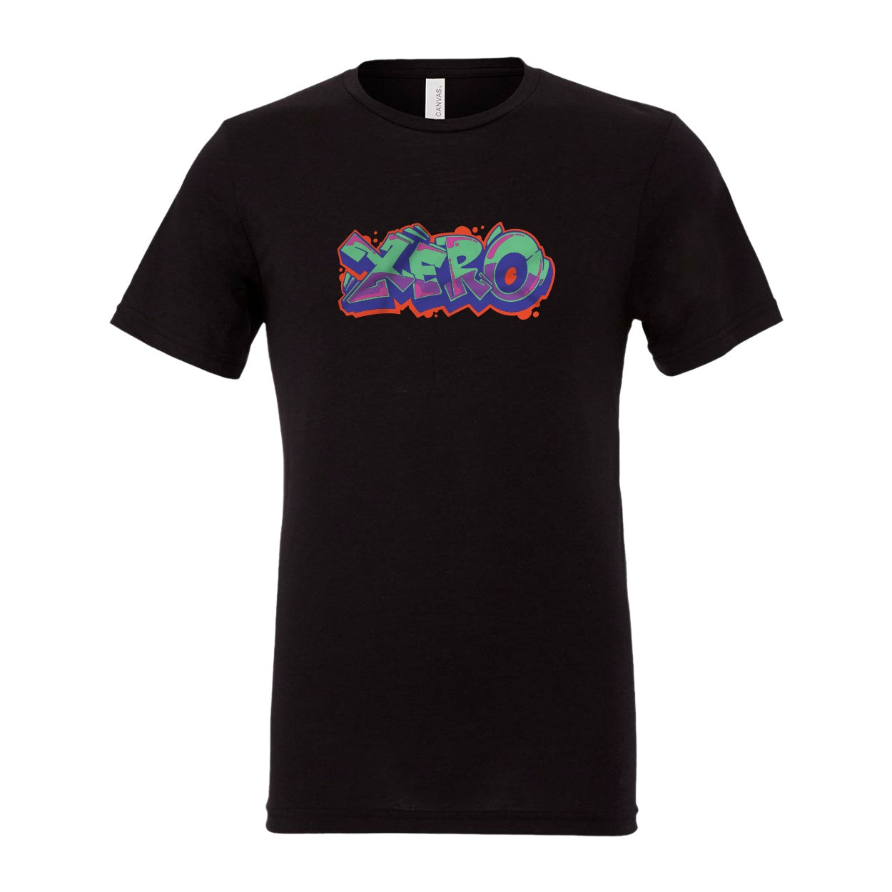 XERO Graffiti T-Shirt Black View