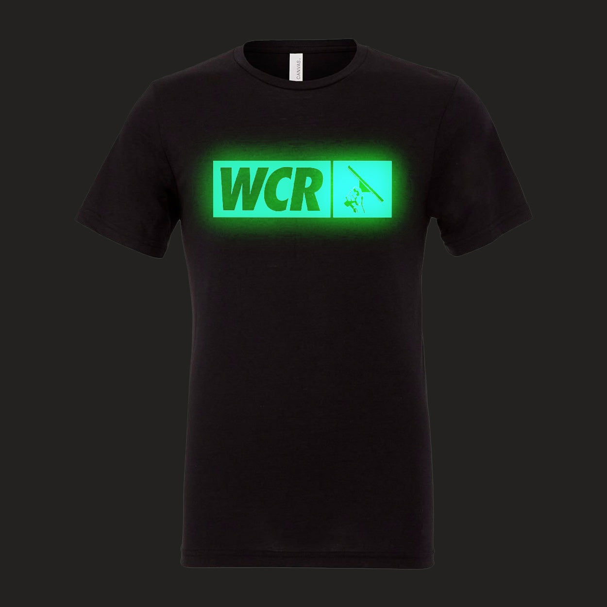 WCR Glow In The Dark T-Shirt Black Glow View 