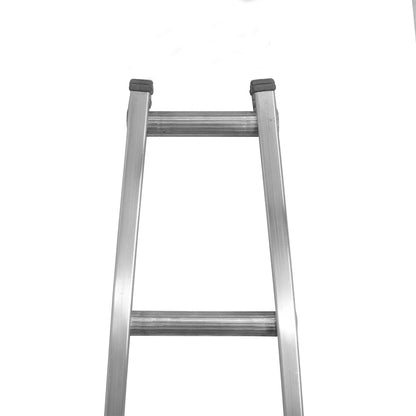 Metallic Ladder Aluminum Open Top Section - 7 Foot Top View