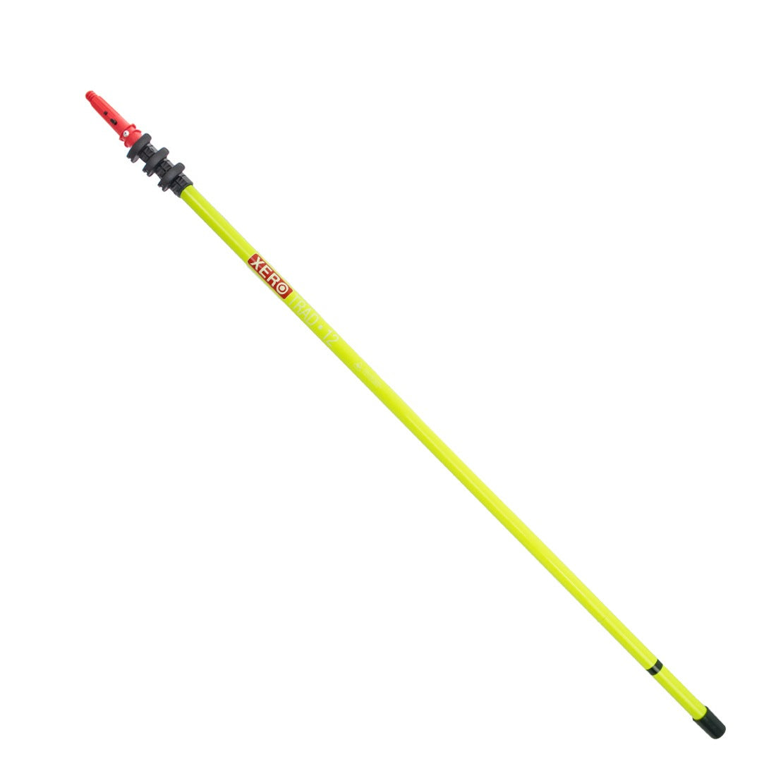 XERO Carbon Fiber Trad Pole 2.0 - Neon Yellow 12 Foot Unger View