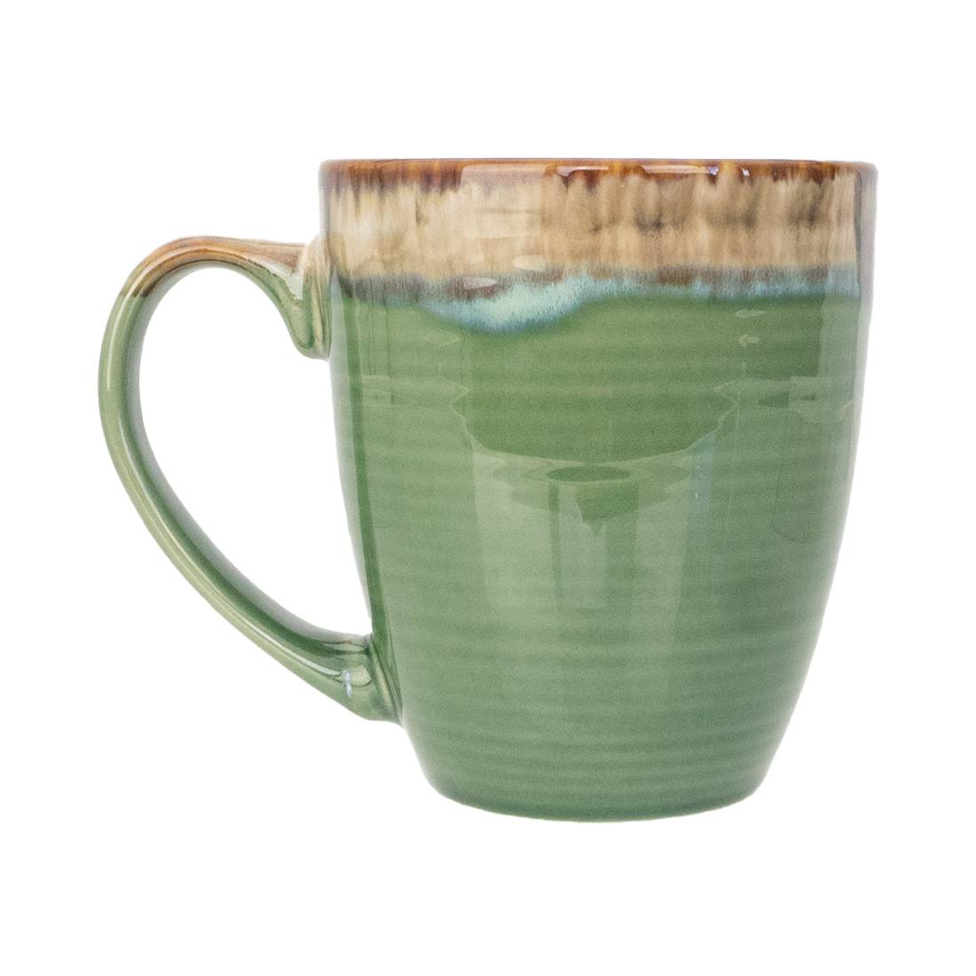 WCR Stoneware Mug Top View