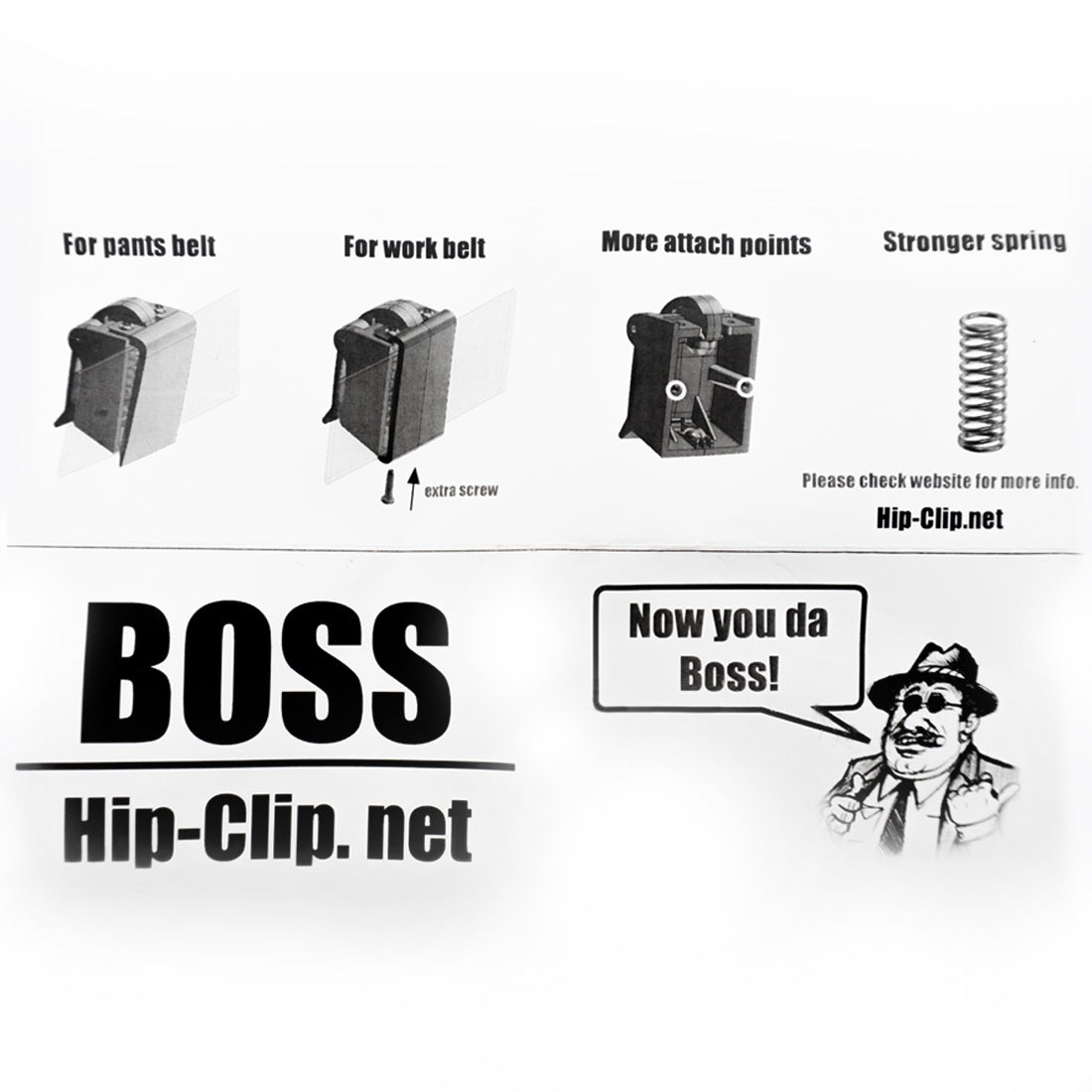 CCWC Hip Clip BOSS Broad Information View