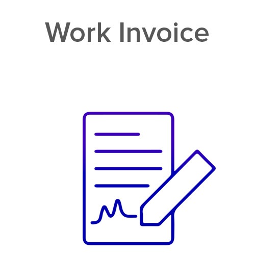 Work Invoice Icon