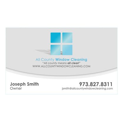 Business Card Gray Front Design