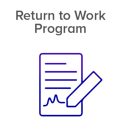 Return to Work Program Icon