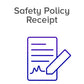 Safety Policy Reciept Icon