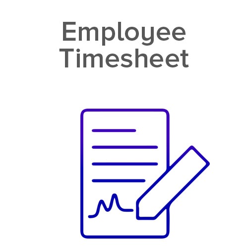 Employee Timesheet Icon