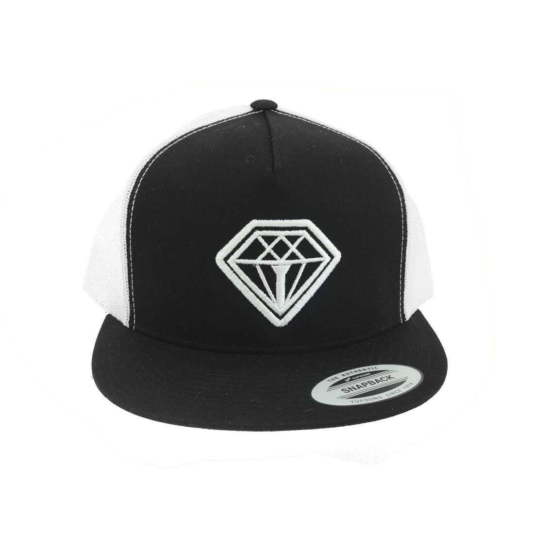 BlackDiamond Trucker Cap Authentic Snapback - Front View