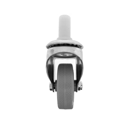 Ettore Super Bucket Casters - Set of Four Single Caster Front View