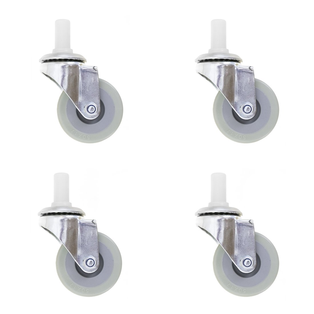 Moerman Casters Set of Four Complete View