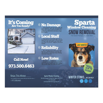 Window Wealth Snow Removal Brochure Outside