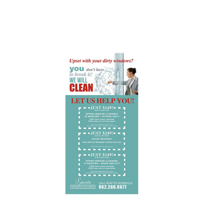 You Don't Have To Break Them Design Suite - Doorhanger - Front View