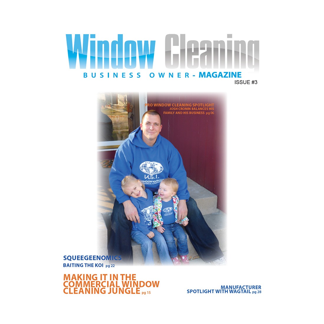 Window Cleaning Business Owner Magazine - Issue 3 - Front View