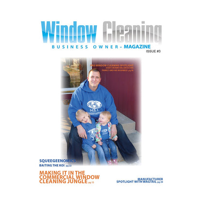 Window Cleaning Business Owner Magazine - Issue 3 - Front View