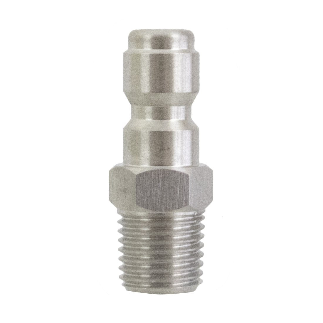 X-Jet Male Plug - 1/4 Inch - Upright Front View
