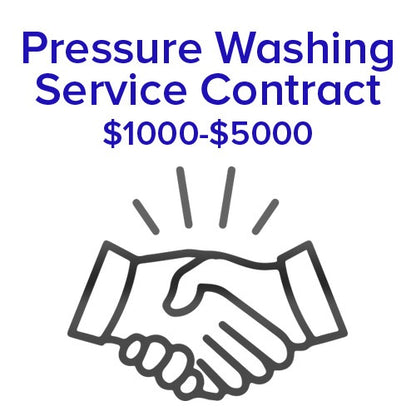 Pressure Washing Service Contract - $1000-$5000 - Front View