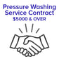 Pressure Washing Service Contract - $5000+ - Front View