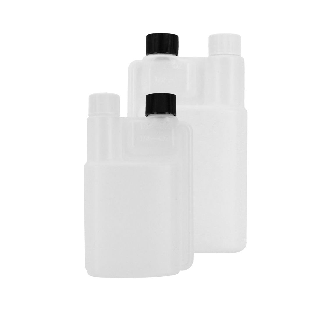 NICE Floater Bottle Sizing - 8ox and 16oz Comparision Front View