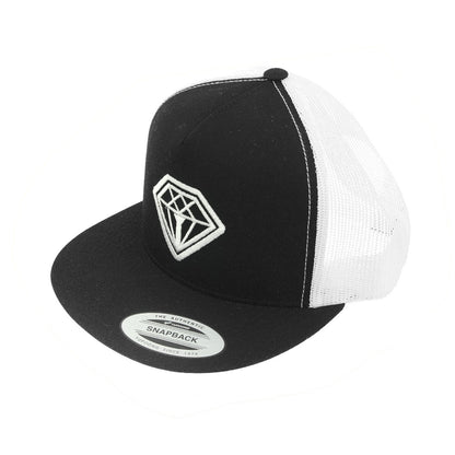 BlackDiamond Trucker Cap Authentic Snapback - Right Angle View