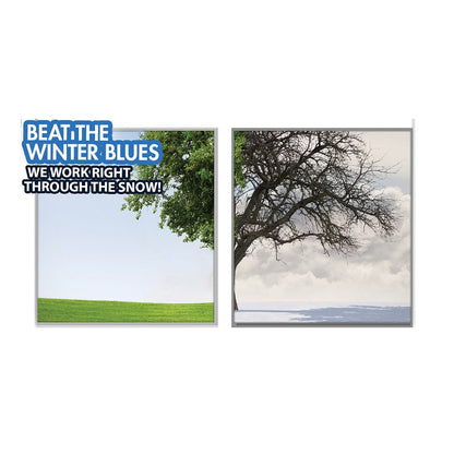 Beat The Winter Blues Design Suite - Facebook Ad View