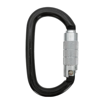 Liberty Mountain Steel Carabiner Twist Lock - OVALONE Back View