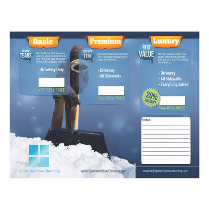 Window Wealth Snow Removal Brochure Inside