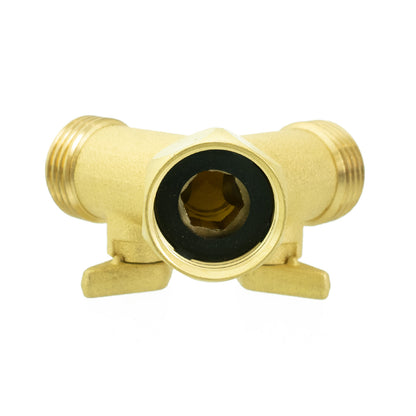 XERO Garden Hose Y Valve - Bottom View