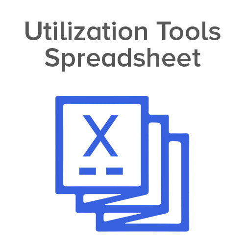 Utilization Tools Spreadsheet | Downloadables | Shop WCR ...