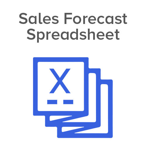 Sales Forecast Spreadsheet Icon