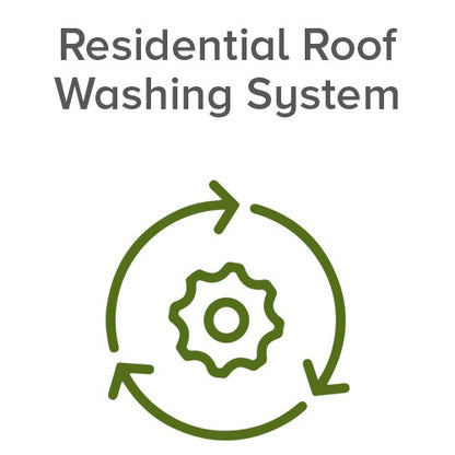Residential Roof Washing System Icon